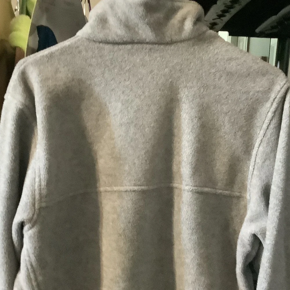 Columbia Men's‎ Zip-Up fleece in Light Gray, S